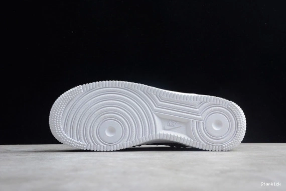 AR0639-001 1 STARS FORCE LOW BLACK AIR NIKE 0908